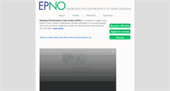 Desktop Screenshot of emergingphilanthropists.org